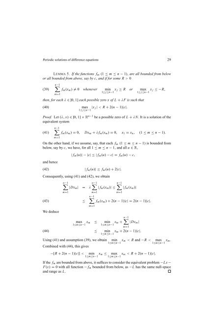 RENDICONTI DEL SEMINARIO MATEMATICO