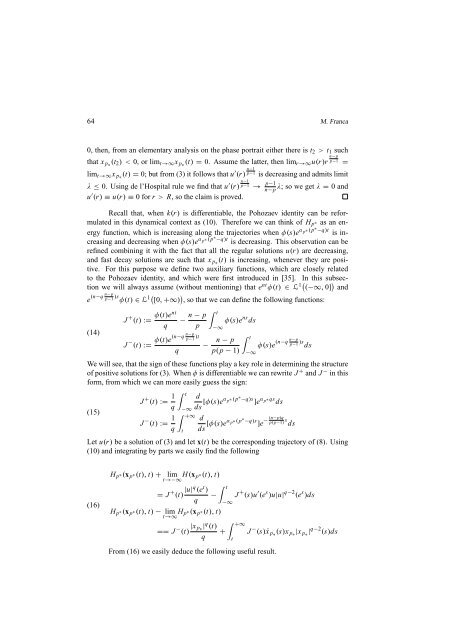 RENDICONTI DEL SEMINARIO MATEMATICO