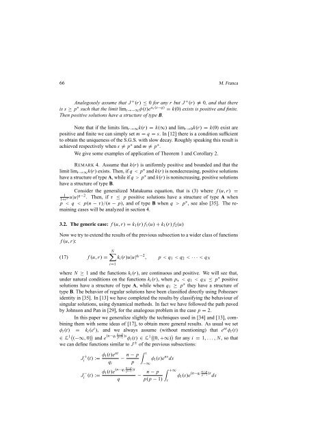 RENDICONTI DEL SEMINARIO MATEMATICO