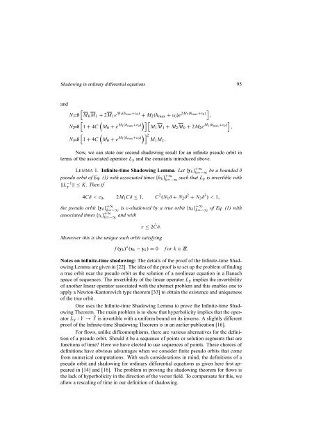 RENDICONTI DEL SEMINARIO MATEMATICO