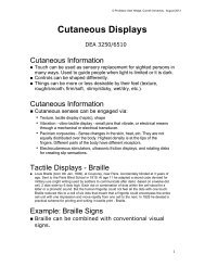 Cutaneous Displays