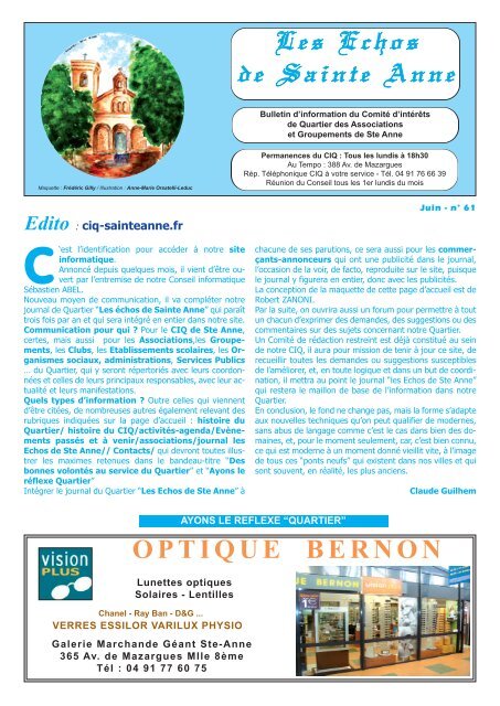 JUIN 2009.pdf - CIQ Sainte Anne