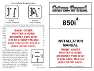 installation manual - car alarm