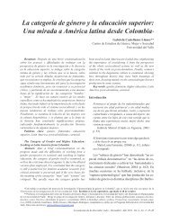 La categoría de género y la educación superior - Revista La ...