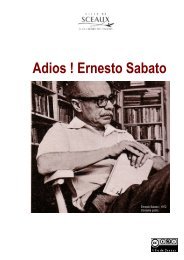 Adios ! Ernesto Sabato - BibliothÃ¨que municiaple de Sceaux