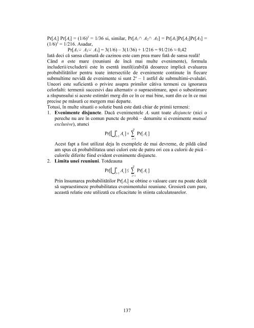 Matematici discrete pentru CS - Departamentul Automatica ...