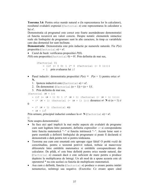 Matematici discrete pentru CS - Departamentul Automatica ...