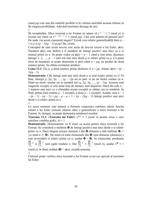 Matematici discrete pentru CS - Departamentul Automatica ...