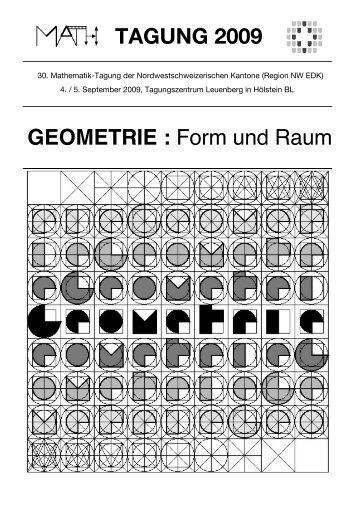 GEOMETRIE : Form und Raum TAGUNG 2009 - WOLFsWEB