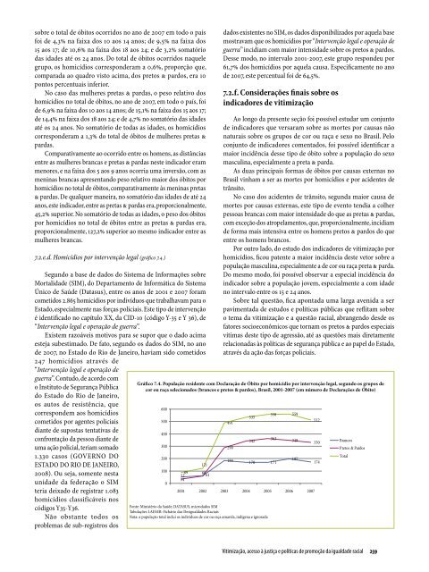 Relatório Anual das Desigualdades Raciais no Brasil; 2009-2010