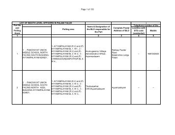 127 - BLO List revised - Elections.tn.gov.in