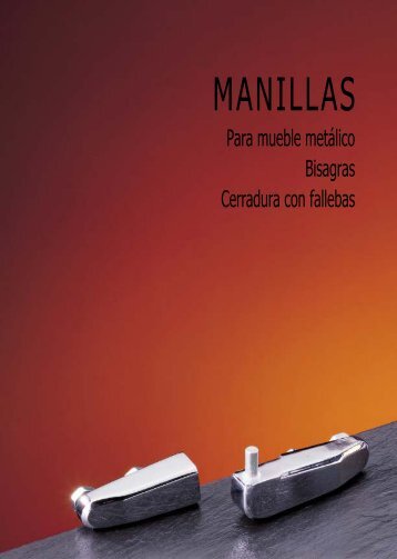 Catálogo manillas Aga