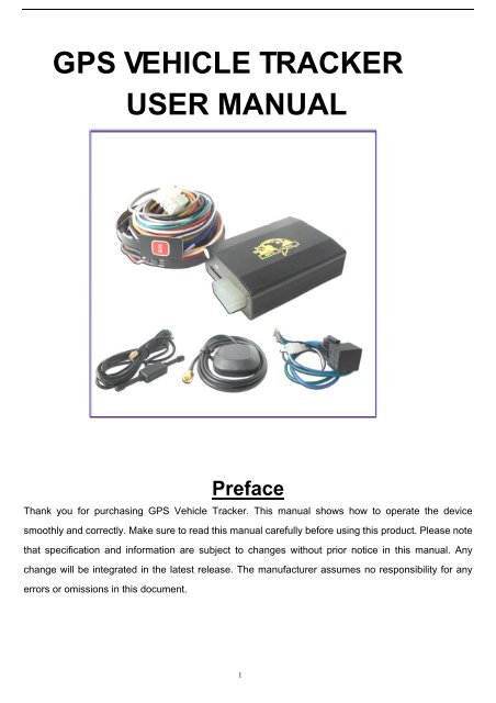 TK103-2 user manual
