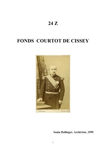 fonds famille Courtot de Cissey - Beaune