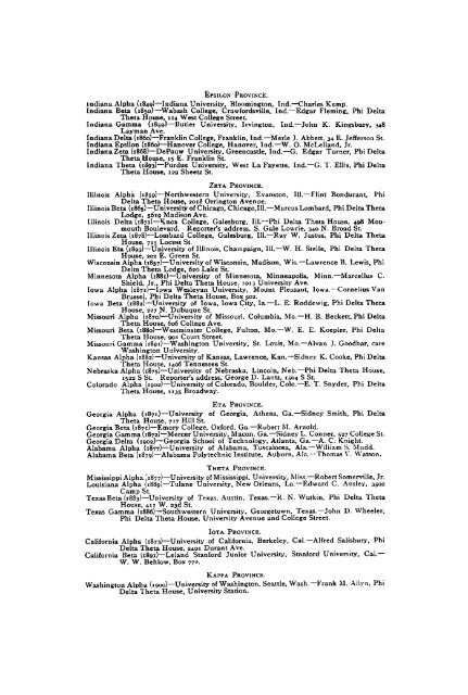 1905-06 Volume 30 No 1–5 - Phi Delta Theta Scroll Archive