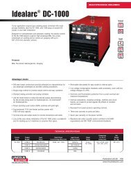 Multi-Process Welders: Idealarc DC-1000 - Lincoln Electric