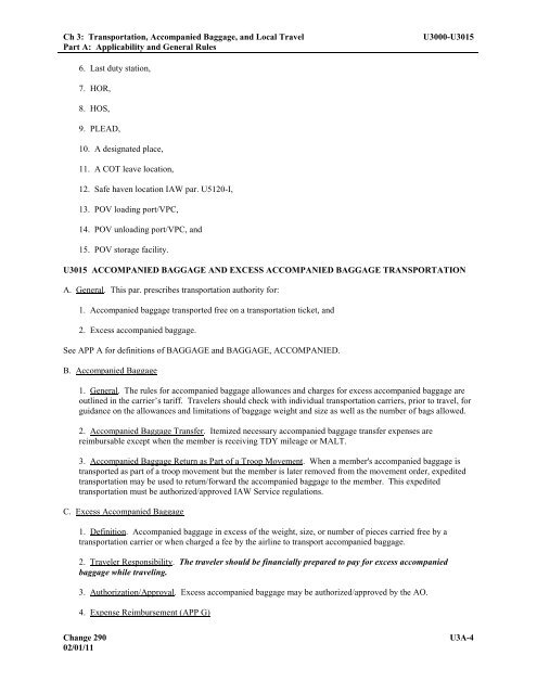 JOINT FEDERAL TRAVEL REGULATIONS - DTMO