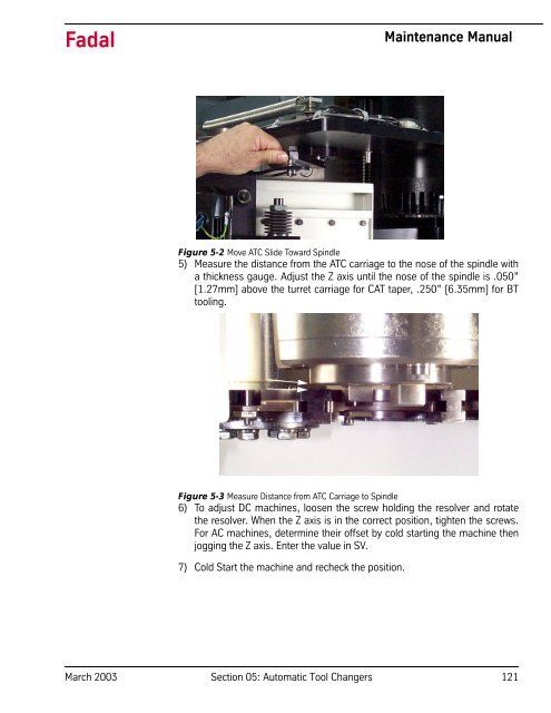 Section 05: Automatic Tool Changers - FadalCNC.com