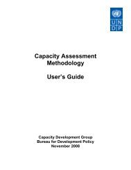 UNDP Capacity Assessment Users Guide.pdf - Africa Adaptation ...