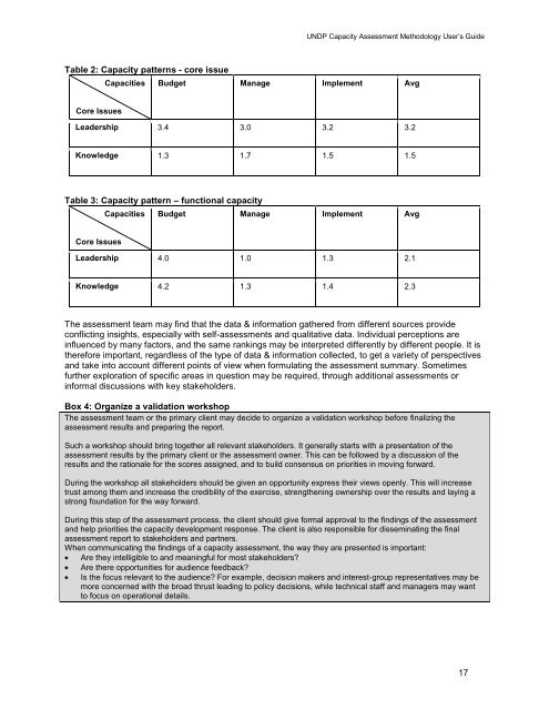 UNDP Capacity Assessment Users Guide.pdf - Africa Adaptation ...