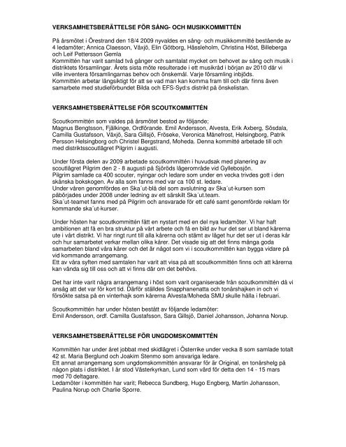 Ã¥rsmÃ¶teshandlingar 2010 - Svenska Missionskyrkan SMU i SÃ¶dra ...