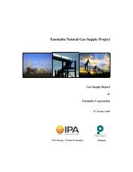 Malta Gas Supply Report