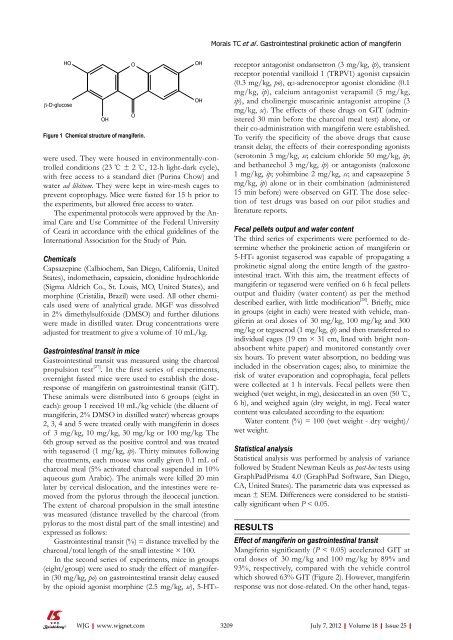 Ghrelin's second life - World Journal of Gastroenterology