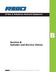 Section B Cylinder and Service Valves - GAMECO