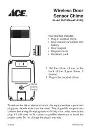 Wireless Door Sensor Chime