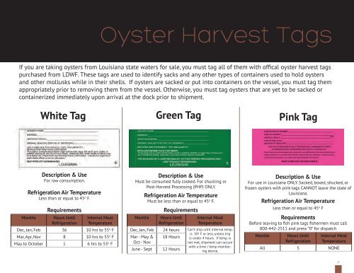 Oyster Rule and Reg Brochure_letter_CS5 - 7-3-13.indd - Louisiana ...