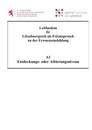 A1 Entdeckungs- oder Aféierungsniveau - INL