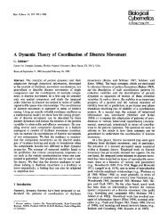 A dynamic theory of coordination of discrete movement - Free