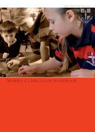 MORRIS CURRICULUM HANDBOOK - The Friends' School