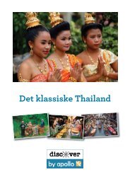 til deg som skal på rundreisen «det klassiske thailand - Apollo