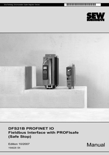 DFS21B PROFINET IO Fieldbus Interface with ... - SEW Eurodrive