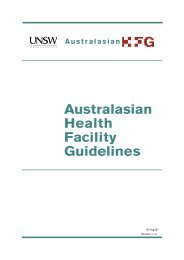 Australasian Health Facility Guidelines - Healthdesign.com.au