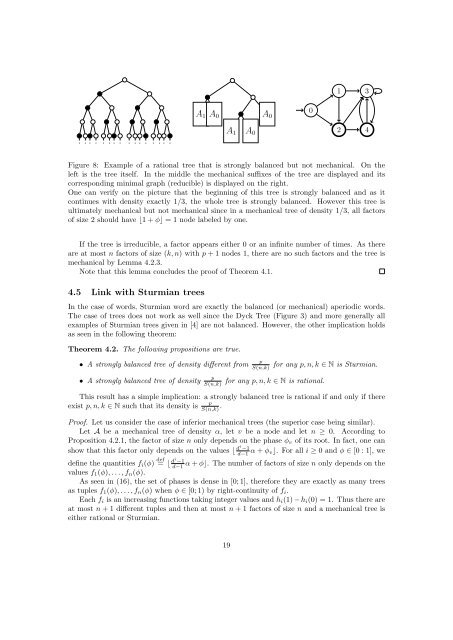 Distributing labels on infinite trees