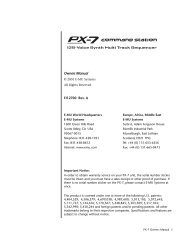 PX-7 Operation Manual (revison A) - nocookie.net