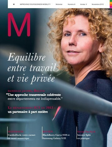 Equilibre entre travail et vie privÃ©e - Mobistar