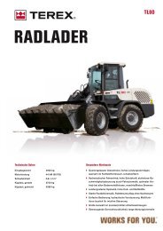 TL80 Datenblatt - Terex Corporation