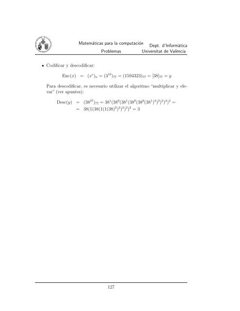 Matemáticas para la Computación