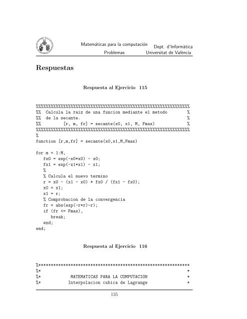 Matemáticas para la Computación