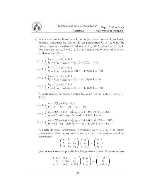 Matemáticas para la Computación