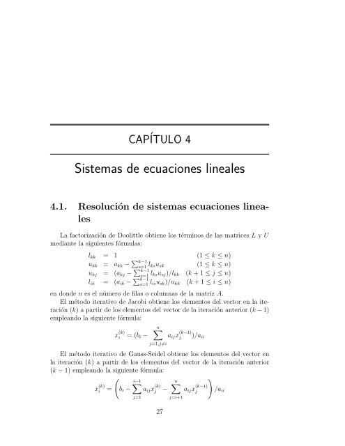 Matemáticas para la Computación