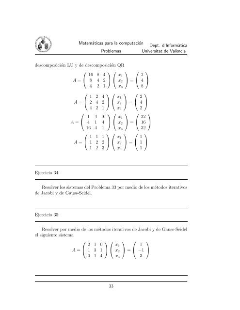 Matemáticas para la Computación