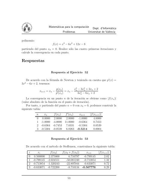 Matemáticas para la Computación