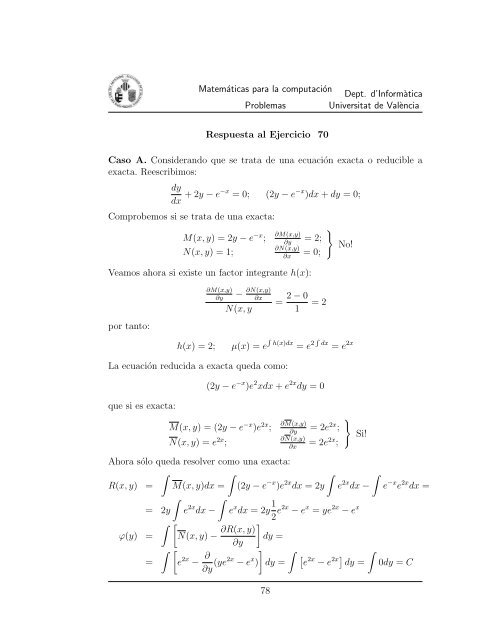 Matemáticas para la Computación