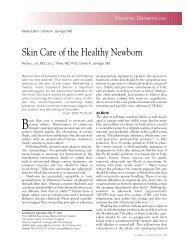 Skin Care of the Healthy Newborn - Ob.Gyn. News