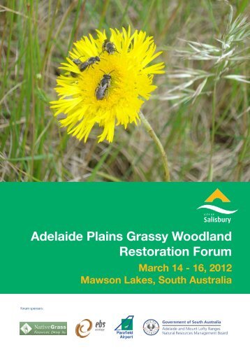 Adelaide Plains Grassy Woodland Restoration Forum 2012