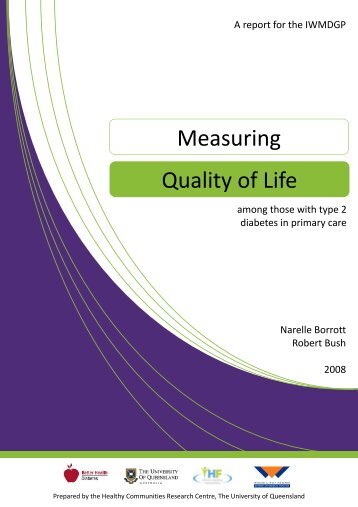 Measuring Quality of Life - University of Queensland